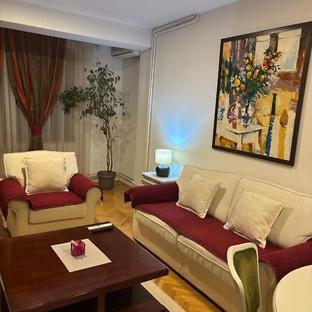 Lovely Square Apartment Purple Velvet スコピエ エクステリア 写真