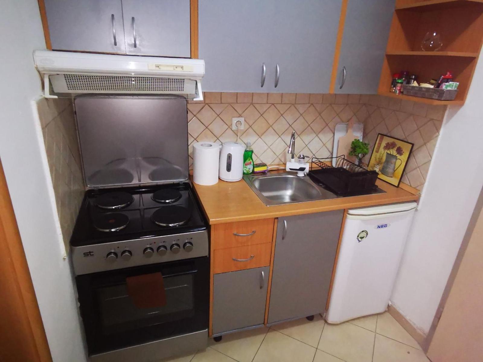 Lovely Square Apartment Purple Velvet スコピエ 部屋 写真