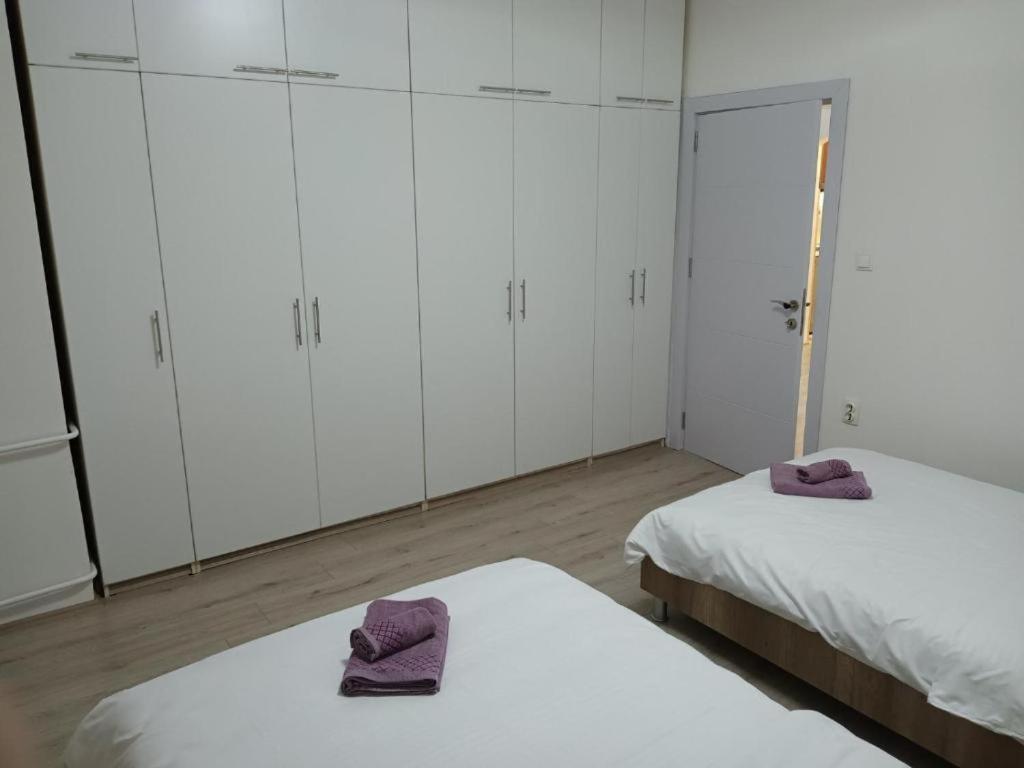Lovely Square Apartment Purple Velvet スコピエ 部屋 写真
