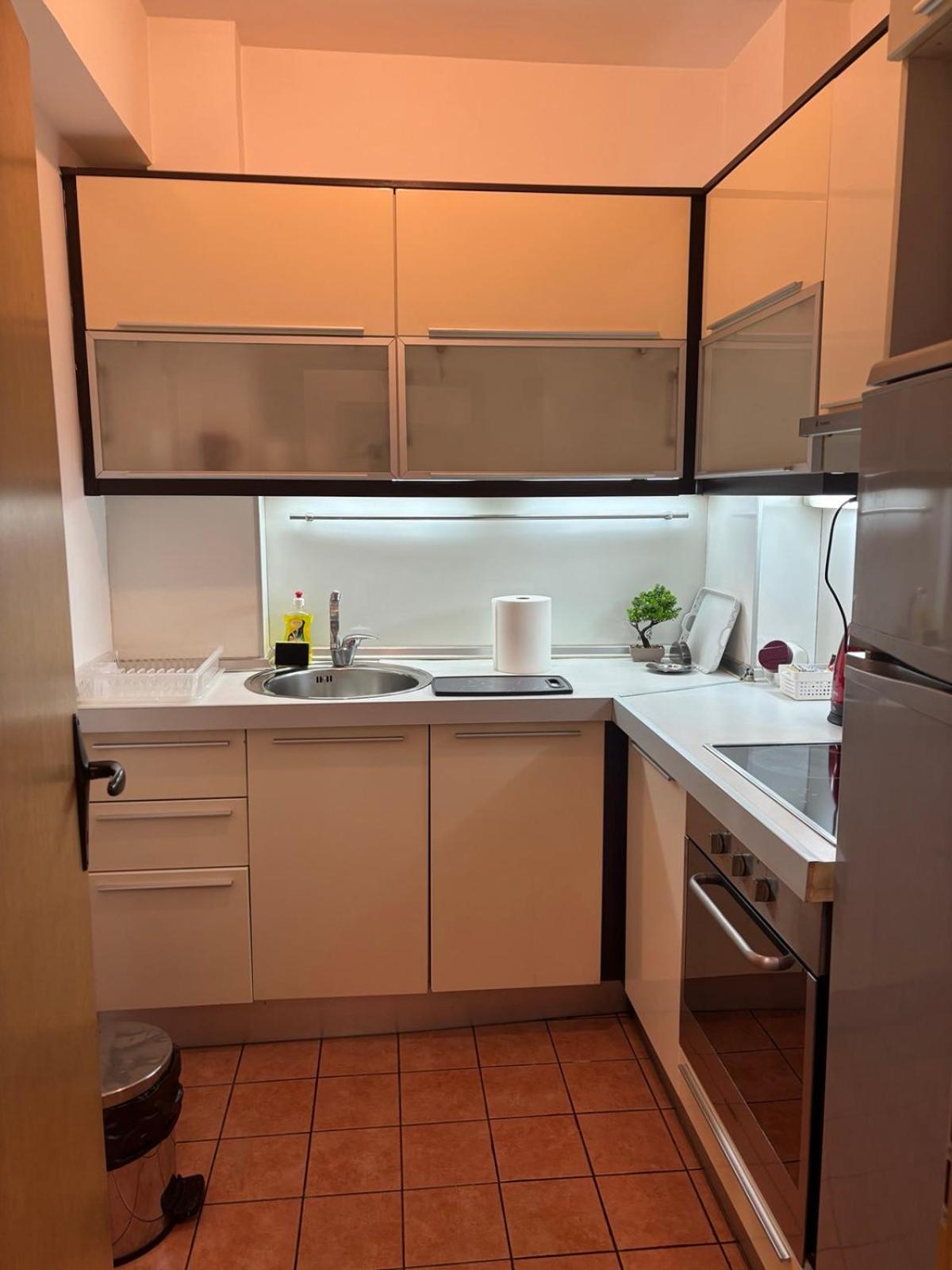 Lovely Square Apartment Purple Velvet スコピエ エクステリア 写真